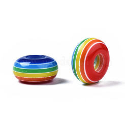 Resin Large Hole Beads&nbsp;X1-RESI-YWC0001-03
