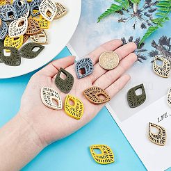 DIY Leaf Earring Making Kits&nbsp;DIY-NB0004-05