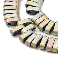 Electroplated Non-magnetic Synthetic Hematite Beads Strands&nbsp;G-C106-B01-04A