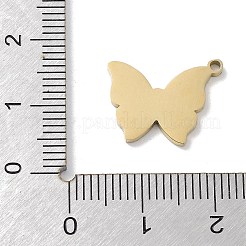 Ion Plating(IP) 304 Stainless Steel Pendants&nbsp;STAS-P339-14G-02