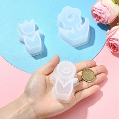 3Pcs 3 Styles DIY Candle Silicone Molds&nbsp;SIMO-CJ0001-02