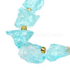 Raw Rough Natural Quartz Crystal Beads Strands&nbsp;G-Z131-J01-05