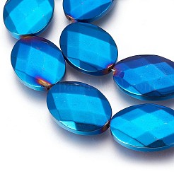Electroplated Non-magnetic Synthetic Hematite Beads Strands&nbsp;G-P392-V09