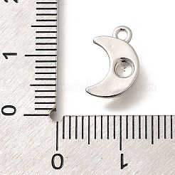 Brass Micro Pave Cubic Zirconia Charms&nbsp;LS-KK-C085-22P