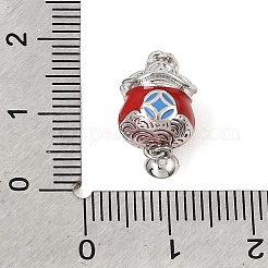 Brass Enamel Magnetic Clasps&nbsp;KK-C066-25P