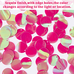 PVC Sequin Pendants&nbsp;KY-WH0083-009D