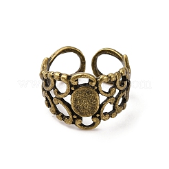 Brass Ring Shanks&nbsp;KK-I592-AB-NF