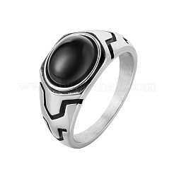 316L Surgical Stainless Steel and Resin Finger Rings for Men&nbsp;FS-WG3E90C-16