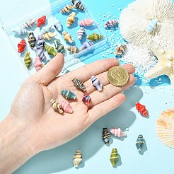40Pcs 10 Colors Handmade Porcelain Beads&nbsp;PORC-CJ0001-42