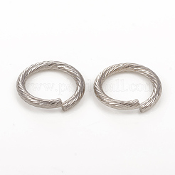 Non-Tarnish 304 Stainless Steel Open Jump Rings&nbsp;X-STAS-G224-23P-01