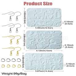 DIY Animal Charm Pendant Silicone Molds for DIY Dangle Earring Making&nbsp;DIY-CJ0002-74
