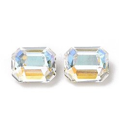 Light AB Style Glass Rhinestone Cabochons&nbsp;RGLA-J018-B-001LA