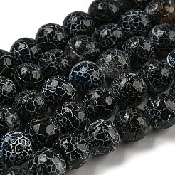 Crackle Agate Beads Strands&nbsp;G-A003-1