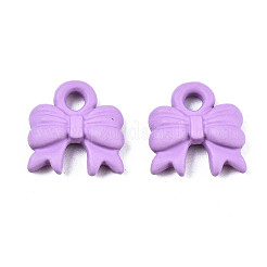 Spray Painted Alloy Charms&nbsp;PALLOY-T075-122B-RS