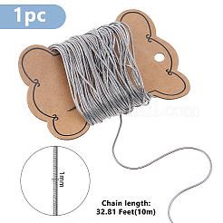 10M 304 Stainless Steel Round Snake Chains&nbsp;CHS-DC0001-02