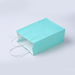Pure Color Kraft Paper Bags&nbsp;AJEW-G020-A-14