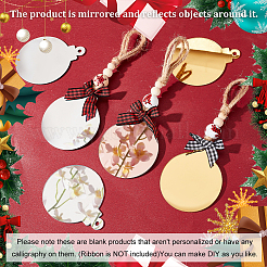 Mirror Acrylic Big Pendants&nbsp;OACR-GA0001-18
