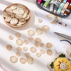 Wood Buttons&nbsp;BUTT-CY0001-02C