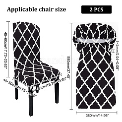 Polyester Elastic Chair Cushion&nbsp;FIND-WH0417-71C