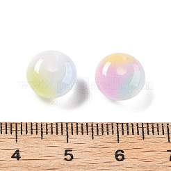 Two Tone Transparent Resin Beads&nbsp;RESI-S013-01B