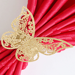20Pcs Butterfly Paper Napkin Rings&nbsp;AJEW-LP0002-52