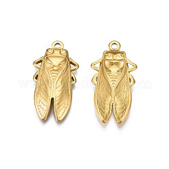 Ion Plating(IP) 201 Stainless Steel Pendants&nbsp;STAS-S119-165G