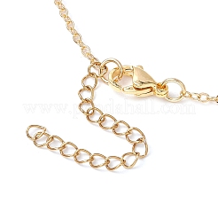 Valentine's Day Alloy Dark Red Enamel Rose Flower Pendant Necklaces&nbsp;X1-NJEW-TA00183