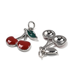 Brass Enamel Pendants&nbsp;KK-U060-30P