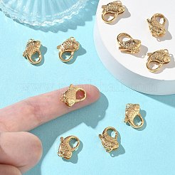 SHEGRACE Brass Lobster Claw Clasps&nbsp;XGRQ4G357-673G