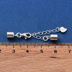 925 Sterling Silver Curb Chain Extender&nbsp;STER-G039-04C-S