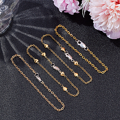 4Pcs 4 Styles 925 Sterling Silver Lobster Claw Clasps&nbsp;STER-ME0001-33S
