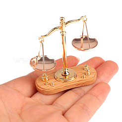 Alloy Miniature Balance Scale Display Decorations&nbsp;MIMO-PW0003-038