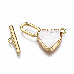 Brass Toggle Clasps&nbsp;KK-T063-88G-NF