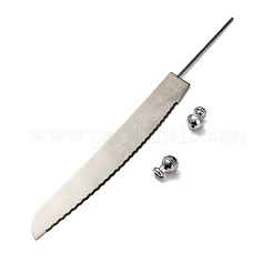 Non-Tarnish 201 Stainless Steel Cake Spatulas&nbsp;LS-AJEW-P114-01L-P