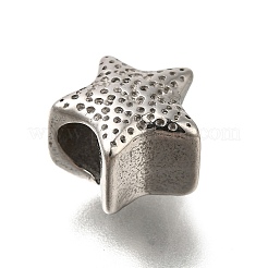 304 Stainless Steel European Beads&nbsp;STAS-M100-14AS