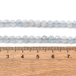 Natural Aquamarine Beads Strands&nbsp;G-A276-C09-4mm-02