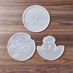 DIY Island Scenery Clock Silicone Molds&nbsp;DIY-E055-41