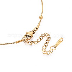 1MM 304 Stainless Steel Satellite Chain Necklaces&nbsp;NJEW-N058-07B-G