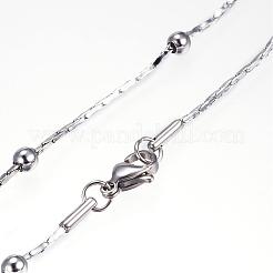 Non-Tarnish 304 Stainless Steel Necklaces&nbsp;NJEW-D281-07