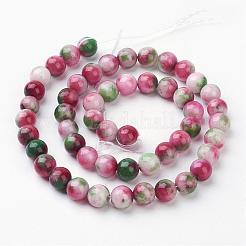 Jade Beads Strands&nbsp;G-D264-8mm-M