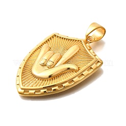 316L Stainless Steel Pendants&nbsp;STAS-S160-03G