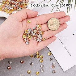 Brass Flower Bead Caps&nbsp;KK-PH0034-81