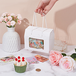 Cardboard Gift Handle Boxes&nbsp;CON-WH0086-136A