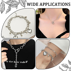 800Pcs 4 Styles 304 Stainless Steel Split Rings&nbsp;STAS-BBC0006-17