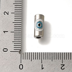Rack Plating Brass Enamel Beads&nbsp;KK-U019-01P-01