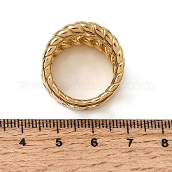304 Stainless Steel Wide Band Finger Rings&nbsp;SA-CBAB122-05G-01