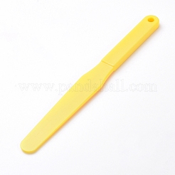 Plastic Oil Painting Scraper Knife&nbsp;AJEW-WH0104-38D