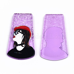 Transparent Acrylic Pendants&nbsp;KY-T022-08