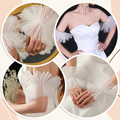 Gauze Lady Tulle Lace Oversleeve&nbsp;AJEW-WH0596-070A
