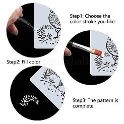PET Plastic Drawing Painting Stencils Templates&nbsp;DIY-WH0285-006
